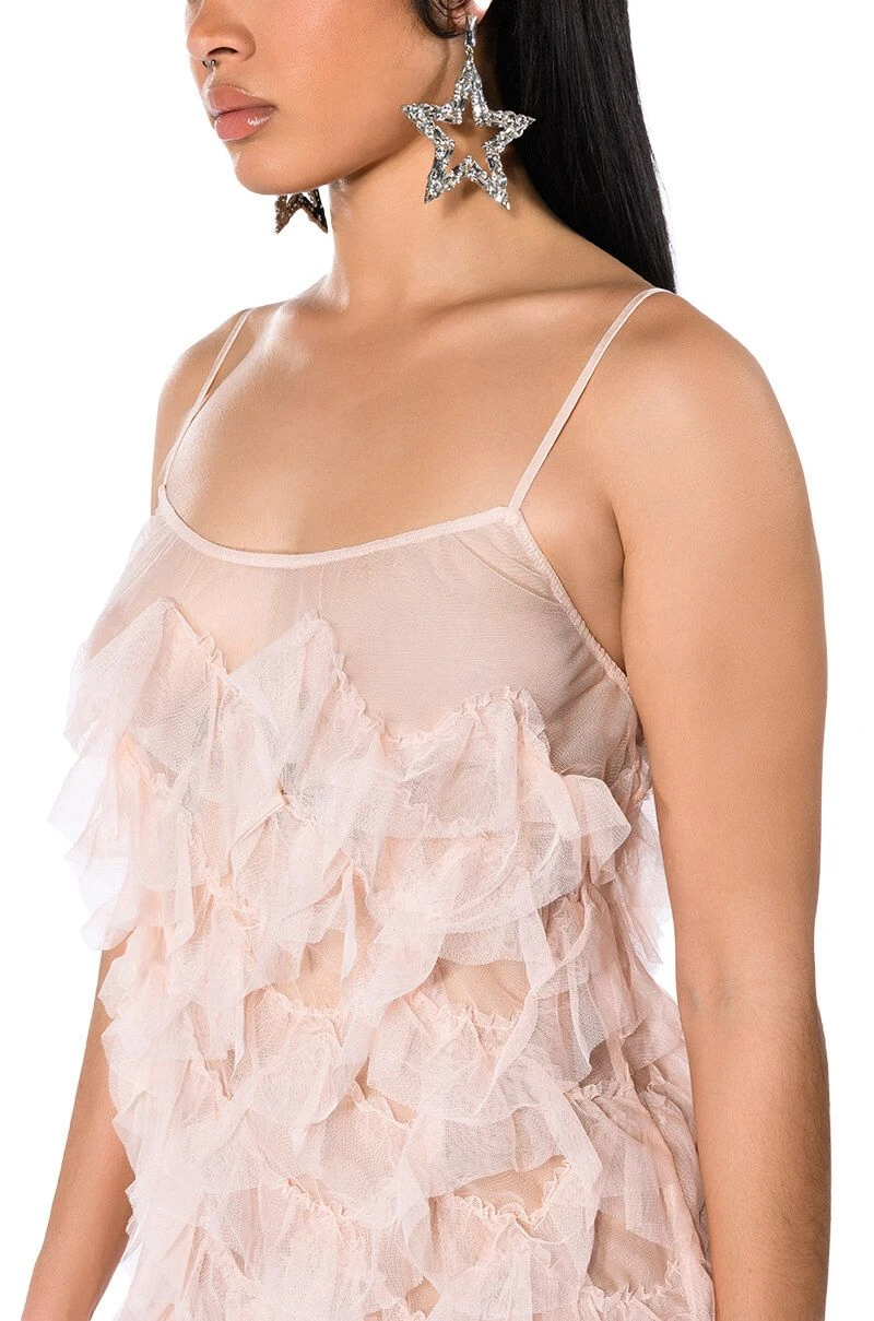 WISHLIST MESH TEXTURED MAXI DRESS 8 WISHLIST MESH TEXTURED MAXI DRESS - Image 6