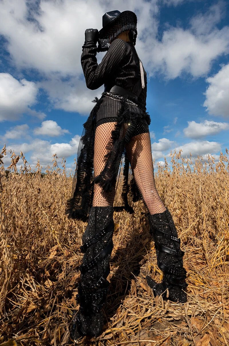 YOU CANT HANDLE THIS MESH RHINESTONE PANT 11 YOU CANT HANDLE THIS MESH RHINESTONE PANT - Image 9